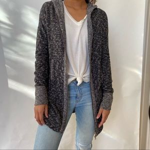 Urban outfitters Gray zip up jacket.